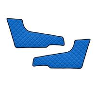 2 pcs Blue Door Panel Mats Compatible with VOLVO FH 4 2013+ Thick Eco Leather L £ RHDrive