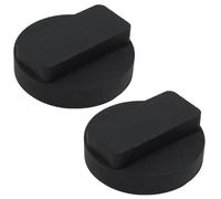 2 PCS BMW Series Jack Pad and Rubber Support Block, rubber block trolley jack rubber pad, for Car Lift Frame Rail Protection, Black