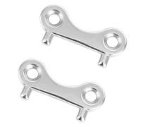 2 PCS Boat Gas Cap Key Stainless Steel Fuel Cap Key Marine Boat Gas Fuel Tank Fill Filler Spare Keys Stainless Steel Replacement Keys for Deck Fill Plate Yacht Water Hatch Sewage Cover Switch