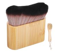 2 Pcs Body Tanning Brushes Set, Kabuki Brush for Self Tanner with Sand Remover Brush, Versatile Self Tanning Brushes for Face Body, Hands, Feet, Legs