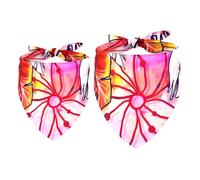 2 Pcs Boho Bohemia Dreamcatcher Cat Bandana Puppy Bandanas Dog Bib Scarf | Pet Accessories Square Dog Scarves for Pet Dog Rabbit Birthday Gift
