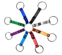 2 Pcs Bottle Opener Keyring, Bottle Opener Keychain Pocket Key Ring Small Beer Opener Mini Key Ring Bottle Opener for Daily Use Home Pub Bartenders Bar, Bottle Opener Christmas Gifts for Men Dad