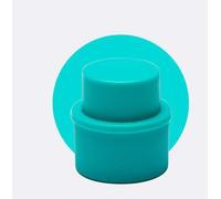 2 Pcs Bottle Pump Caps Drinks Stoppers Bottle Caps for Soda Drinks (Green)