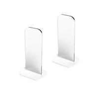 2 Pcs Boxing Glove Display Stand Autographed Holder for Gym Game Room White