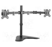 2 pcs : BP0045 - Monitor holder, 8kg, 13÷32', Arm len: 460mm, for two monitors