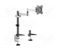 2 pcs : BP0076 - Monitor holder, 8kg, 13÷27', Arm len: 396mm, for one monitor