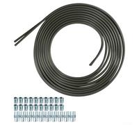 2 pcs Brake Pipe 5m 316 (4 75mm) with Nut and Connector Kit for Industrial Fuel and Brake Lines