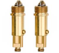 2 Pcs Brass Basin Click Clack Plug Bolt,Pop Up Sink Plug Replacement,Click Clack Basin Waste,Pop Up Bath Plugs Replacement,Easy to Install,Pops Up Plugs for Most Sink Bath Tub Drains