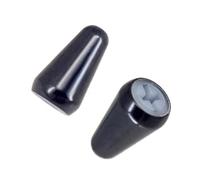 2 Pcs Brass Guitar Pickup Switch Knob Replacement Cap Electric Bass Guitar Quick Install Metal Guitar Parts Accessories