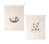 2 Pcs Bread Bags for Homemade Bread, Bread Bag, Bread Bags Bread Bags for Homemade Artisan Bread - Reusable Storage with Drawstring