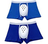 2 Pcs Breathable Post Circumcision Underwear for Boys, Circumcision Underwear, Surgery Recovery Pants, Healing Support Boxer Shorts, for Use After Pediatric Surgery(A,XL-XLarge)