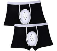 2 Pcs Breathable Post Circumcision Underwear for Boys, Circumcision Underwear, Surgery Recovery Pants, Healing Support Boxer(Black,3XL-3XLarge)
