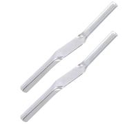 2 Pcs Brick Jointer Masonry,Brick Jointer Pointing Tool,1/2",5/8",Double-Ended Cement Mortar Finishing Tools,Bricklaying Builders and Bricklayers for Neat