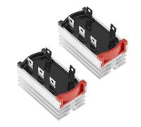 2 Pcs Bridge Rectifier 3 Phase Diode 50 Amp 1200V Aluminum High Power Rectifier for Power Supply, Volt Diode Bridge Rectifier