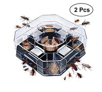 2 Pcs Bug Catcher Cockroach Trap Box Cockroach Traps Roach Traps Cockroach Bait Traps