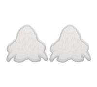 2 Pcs Bull Head Car Freshie Moulds, Cow Silicone Moulds Resin Casting Mould for Aroma Bead Soap Clay Candles Pendant