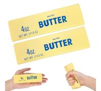 2 Pcs Butter Squishy, Butter Stick Squishy Stress Ball, Slow Rising Squishys Stress Relief Butters, Perfect for Kids & Adults ADHD, Party Favors Birthday Gifts for Women Men