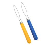 2 Pcs Button Hook Helps Those with Arthritis, Parkinsons, Weaker Grip to Fasten Buttons Zipper Pull Helper Button Assist Devices Easy to Use Clothing Buttoning Aids for Those with Limited Dexterity