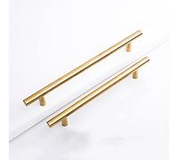 2 Pcs Cabinet Handles,t Furniture Handles,Modern Drawer Handles,Strip Handles,Aluminum Alloy,Office Handles,with Screws,Gold-Hole Centers:512mm