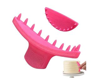 2 PCS Cake Arch Guide Tool, Cake Piping Guide Tool, Ruffle Guide Stencil, Convenient for Controlling The Size and Position of The Arc, Convenient for Beginners to Use (A-2pcs)