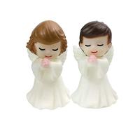 2 Pcs Cake Picks Cake Resin Doll Ornament Angel Food Miniature Angels Princess Decorations Party Decorations Fairy Cup Toppers Cute Doll Wedding Car Accessories