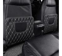 2 PCS Car Anti-kick Protector Mats, for Mercedes Benz C200. Seat Protective Cushion Back Seat Covers Child Kick Guard