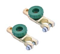 2 Pcs Car Battery Isolator Switch Brass Battery Kill Switch Battery Terminal Link Switch 6V 12V 24V Car Battery Switch Battery Quick Disconnect Switch for Car Truck Boat Yacht