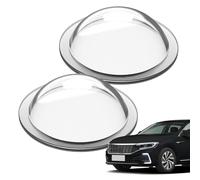 2 PCS Car Camera Cover for SEAT Ateca/Tarraco/Seat Leon Cupra Formentor Cupra Leon 20-26, Waterproof and Anti-fog Clear Lens Shield Protective Dome Shell for Vehicle Rear View Camera