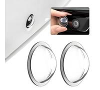 2 pcs Car Camera Protector for Porsche 911 991 992 993 996 997 Carrera Targa Turbo GT3 RS GT2 RS Backup Camera Lens Cover Waterproof Shield Dustproof Protector Clear Vision Scratch Resistant