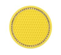 2 Pcs Car Coasters, for FIAT Bravo Brava Croma Grande Punto/Punto EVO 500L Siena Car Cup Holder Insert Anti-Dust Non-Slip Coaster Mats, Car Interior Accessories for Car, SUV, Truck,C