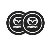 2 Pcs Car Coasters, for Mazda CX-30 CX30 2019 2020 2021 2022 Car Cup Holder Insert Anti-Dust Non-Slip Coaster Mats, Car Interior Accessories for Car, SUV, Truck
