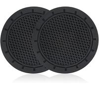 2 Pcs Car Cup Coaster For Vauxhall Insignia Grand Sport (B) 2017-2022, Withstand High Temperature Without Peculiar Smell Anti Slip Cup Mats Holder Interior Accessories