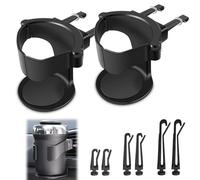 2 PCS Car Cup Holder, Car Drinks Holder, Universal Adjustable Car Vehicle Cup Holder, Expander Cup Holder, Truck Seat Cups Holder, Auto Air Conditioner Vent Drink Holder for Water Coffee Juice Bottle