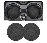 2 Pcs Car Cup Holder Coaster, for BMW 3er GT F34 320i 328i 330i 335i 340i Anti-Slip Shockproof Car Insulation Cup Mats Car Cup Holder Insert Easy to Use Accessories,B