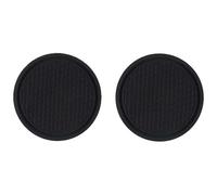 2 Pcs Car Cup Holder Coaster, for KIA KN Soul Ceed Rio K3 K5 Sportage Picanto Stonic EV6 Non-Slip Shockproof Car Drink Mats Car Drink Holder Pads Waterproof Spill-Proof,A