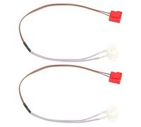 2 PCS Car Diesel Heater Temperature Sensor for Chinese Diesel Heater, Temperature Sensor Connectors, Probe Square Connection, Car Van Motorhome Universal