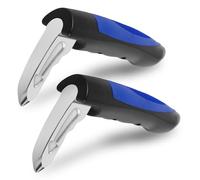 2 Pcs Car Door Assist Handles, Multi-function Car Handle Assist, Vehicle Support Handles, Seat Belt Cutter, Window Switch, Portable for