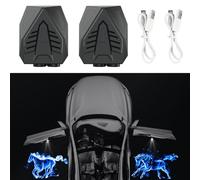 2 Pcs Car Door Projector Lights,Car Door Lights Logo Projector,Welcome Courtesy Ghost Shadow Lamp,Car Door welcome Lights Fit for All Car Models(Blue)