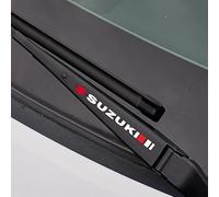 2 Pcs Car Emblems Badge Sticker for Suzuki Vitara Alivio Alto Swift SCross, Waterproof Car Decal Logo Sign Styling Sticker, Car Badge Lettering Decorative Exterior Accessories