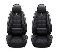 2 Pcs Car Front Seat Covers for Ford Escape 2000-2025, Comfortable And Breathable Waterproof And Slip-Resistant Easy To Clean Luxury Car Seat Covers,1 Black