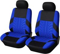 2 PCS Car Front Seat Covers, For VW Volkswagen T-Cross T-ROC T-ROC Sport Caravelle Sharan Passat S Comfortable Leather Car Front Seat Covers Breathable,B