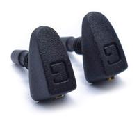 2 Pcs Car Front Windscreen Wiper Nozzle Washer Sprayer Jet Sprinkler Universal