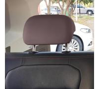2 Pcs Car Headrest Covers, for Fiat Panda 2003-2024/Fiat Panda 4x4 2004-2024 Washable Seat Head Rest Protector Cover Seat Headrest Dust Cover Car Seat Accessories, back row-A