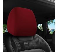 2 Pcs Car Headrest Covers, for Hyundai Bayon Getz Ioniq IONIQ 5 Kona Santa FE Tucson i20 i30 i40 ix20 ix35 Washable Seat Head Rest Protector Cover Seat Headrest Dust Cover Car Seat Accessories