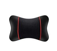 2 Pcs Car Headrest for Mercedes Benz B-Class W247 2019 AMG, Car Neck Support Headrest Pillow Neck Head Support Removable Cover, Black and red-1*headrest