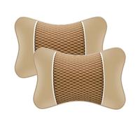 2 Pcs Car Headrest Pillow, For Audi A8 R8 SQ5 A7 A8L S6 RS3 RS4 RS7 S4 S5 Breathable Car Seat Neck Pillows Car Head Support Removable Car Seat Head Neck Support Cushion,C