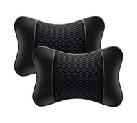 2 Pcs Car Headrest Pillow, For BMW X1 X2 X3 X5 X6 Z4 i3 i4 IX M2 Breathable Car Seat Neck Pillows Car Head Support Removable Car Seat Head Neck Support Cushion,B