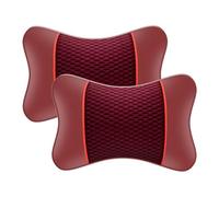 2 Pcs Car Headrest Pillow, For Toyota C-HR C HR CHR/ bZ4X EA10 Breathable Car Seat Neck Pillows Car Head Support Removable Car Seat Head Neck Support Cushion,D