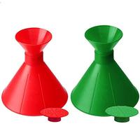 2 Pcs Car Ice Scraper Round Magic Cone Shaped Ice Scraper Snow Remover Scraper Tool