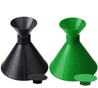 2 Pcs Car Ice Scraper Round Magic Cone Shaped Ice Scraper Snow Remover Scraper Tool